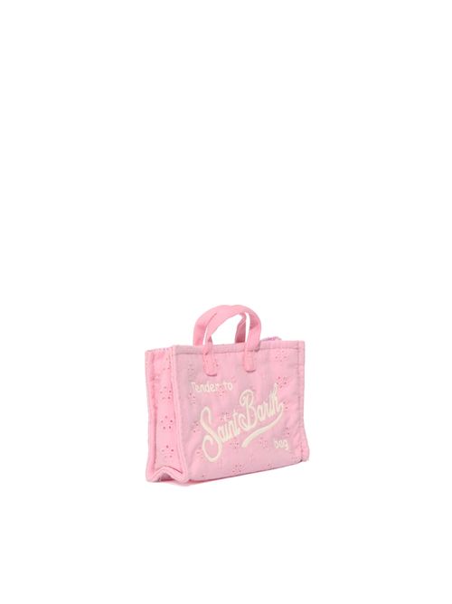 Phone Bag in pizzo Sangallo di cotone Mc2 Saint Barth | PHONE01203025L